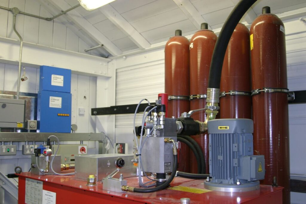 Each corresponding motor room was refurbished.