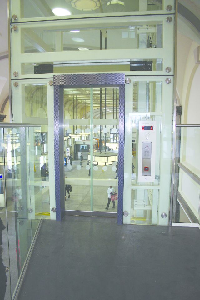 Delivered Access for All to Platform Zero, previously only accessible by a stairway.