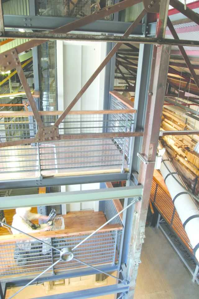 Lifts were supplied in their own enclosures: swift and easy to install with minimum builder's work.
