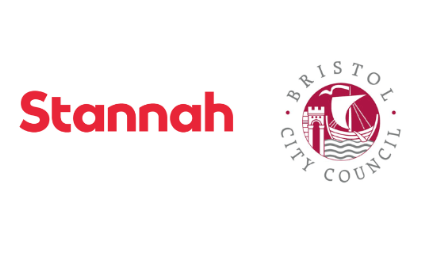 Stannah and Bristol City Council logos