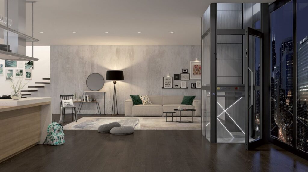 Future proof your home with a deluxe Midilift PL platform lift