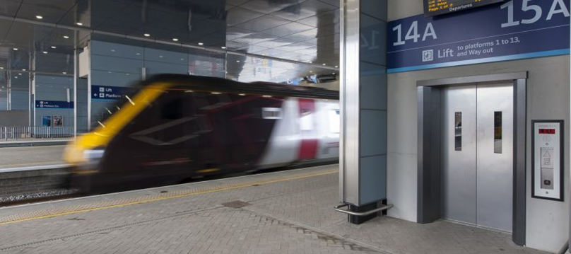 Stannah lifts at Reading railway station making your journey easier