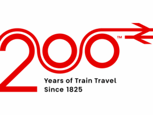 Railway 200 years logo