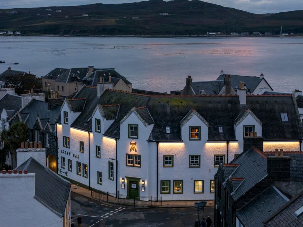 Exterior view of Ardbeg House Hotel