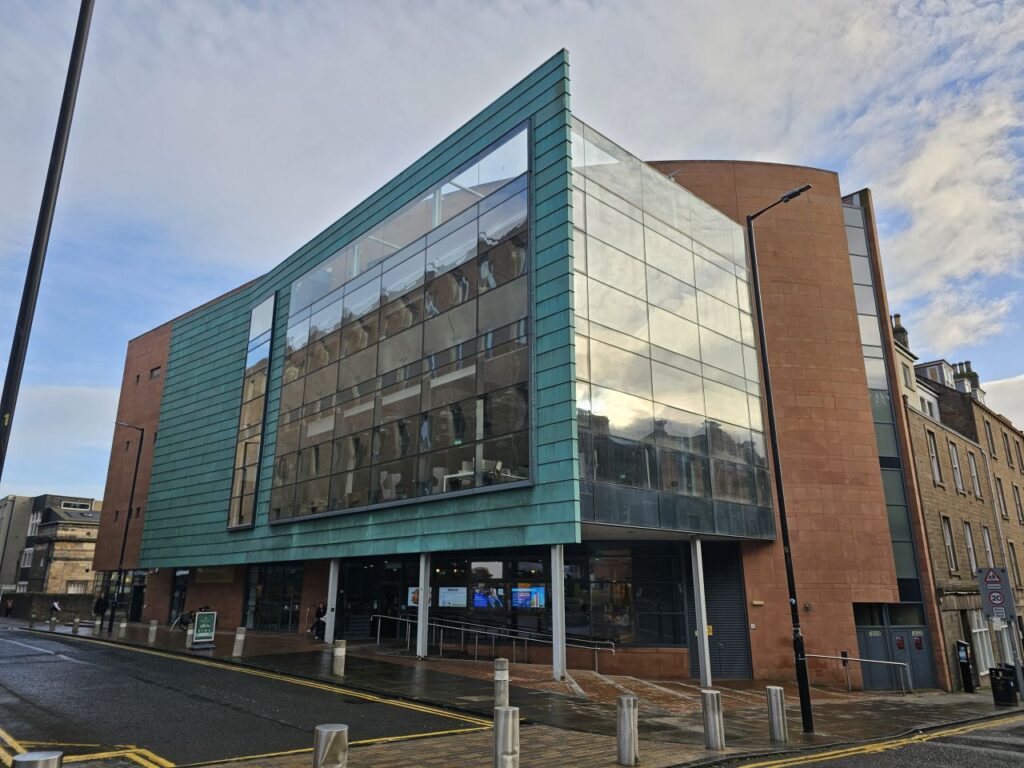 View of Abertay cyberQuarter, a new £18m cybersecurity research and development centre