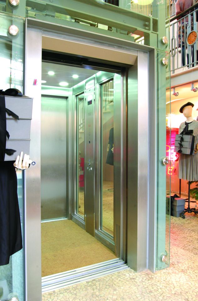 Finished in satin stainless steel, inside and out...