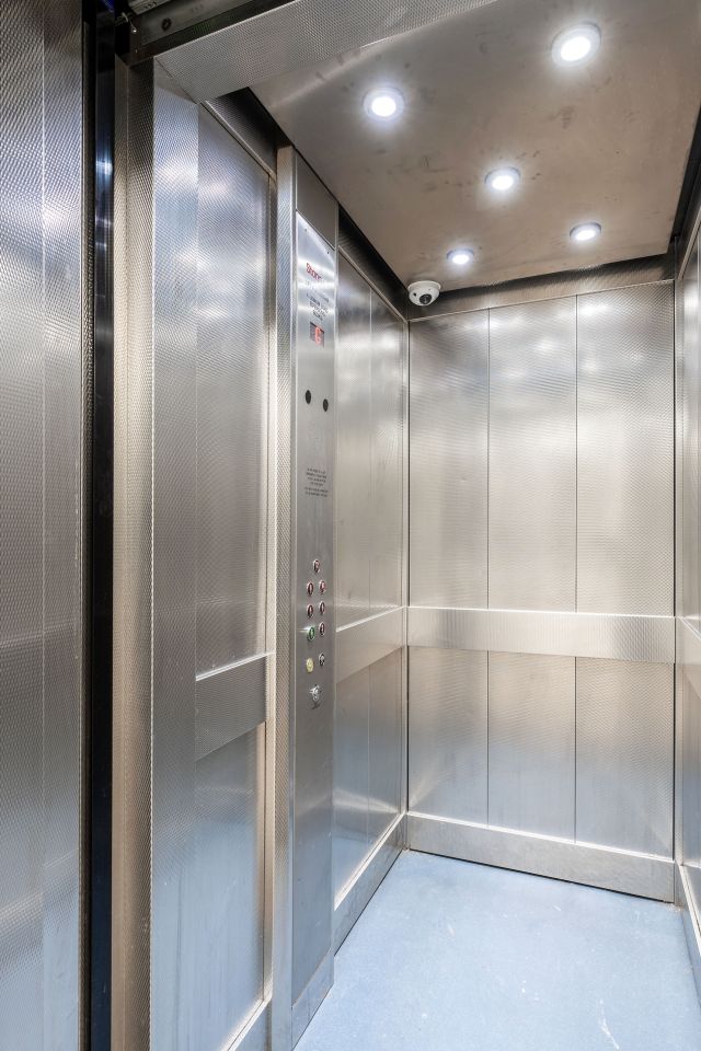 Anti-vandal finishes were chosen offering a low-maintenance and robust solution