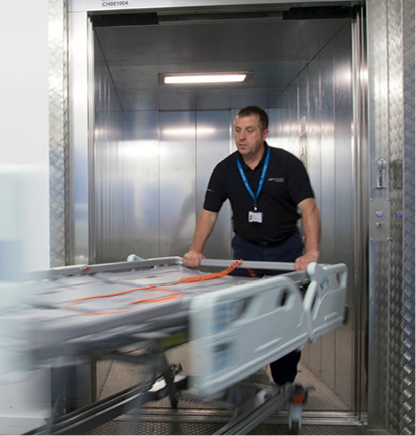 Service & goods lifts