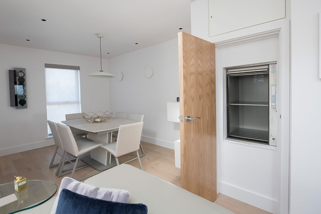 Concealed Microlift in a private home.