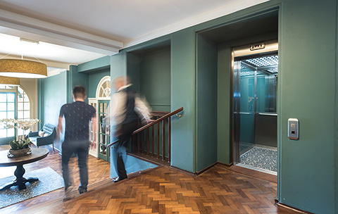 A Maxilit used to great effect in a West Sussex Grade II listed building conversion.