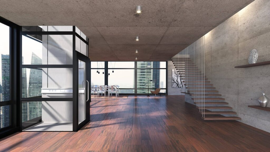 The PL aluminium structure balances minimalism with accessibility.