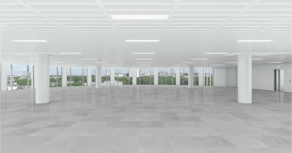 63,000 SQ FT of re-imagined workspace providing spectacular panoramic views [Image courtesy of Our Studio]