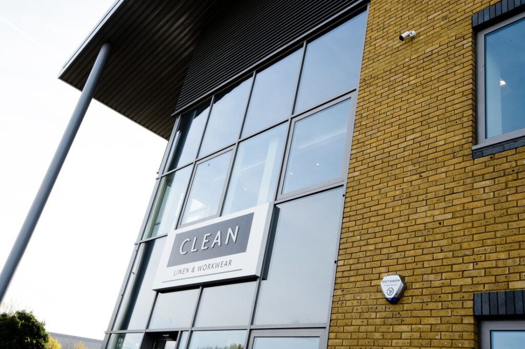 Stannah Goodsmaster at CLEAN super laundry in Slough