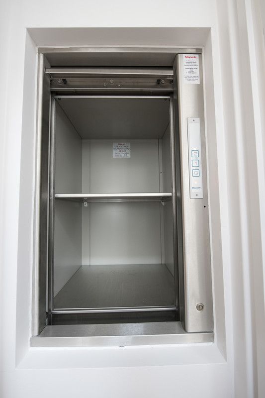 Interior shelving – maximising the carrying capacity.