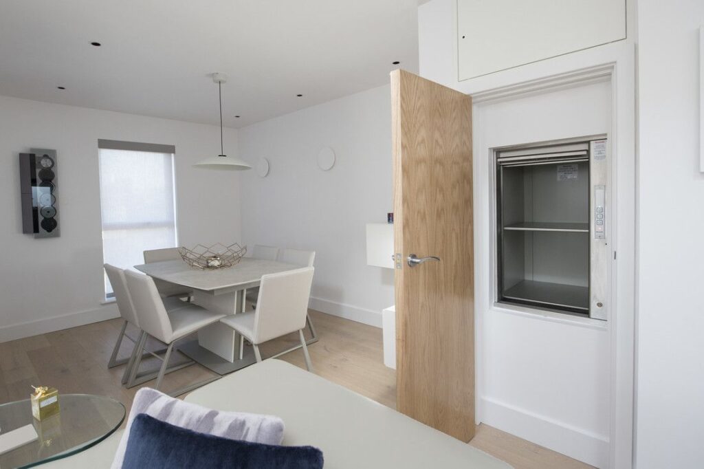 50kg food lifts for luxury living – low profile support, night and day.