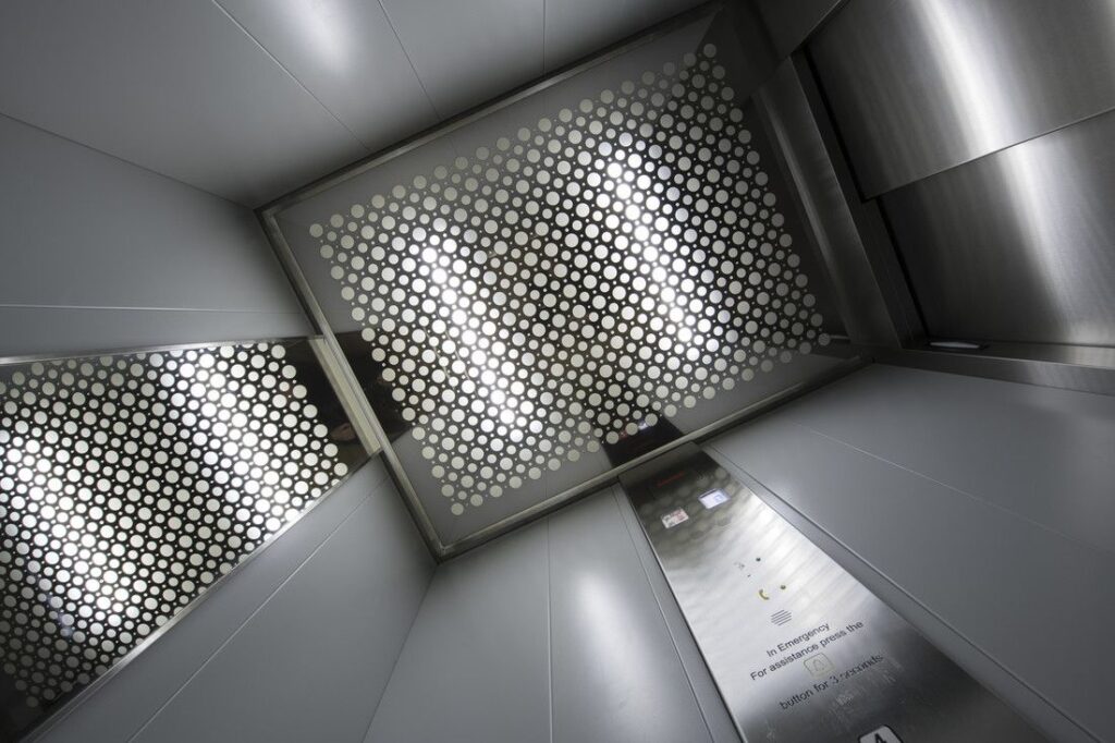 Ambient lighting for every lift journey.