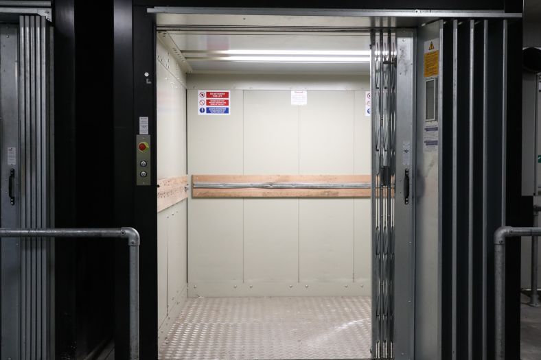 Case study: 3 Stannah goods lifts support growing CLEAN Yeovil laundry