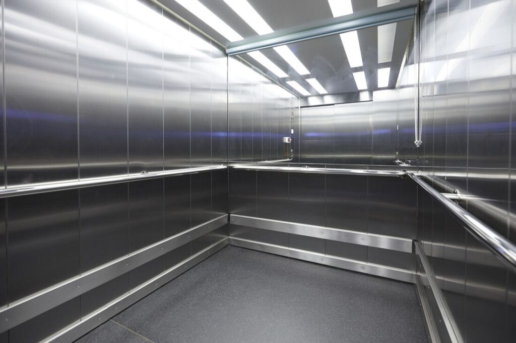 Stannah passenger lift in Countess of Brecknock Hospice