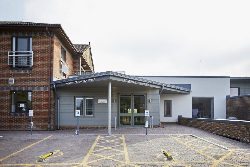 Stannah passenger lift in Countess of Brecknock Hospice