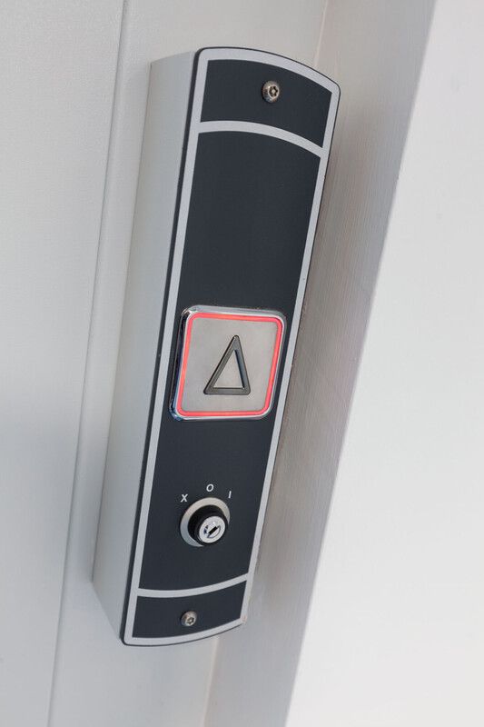 Stannah vertical platform lift for Wicstun Veterinary Group