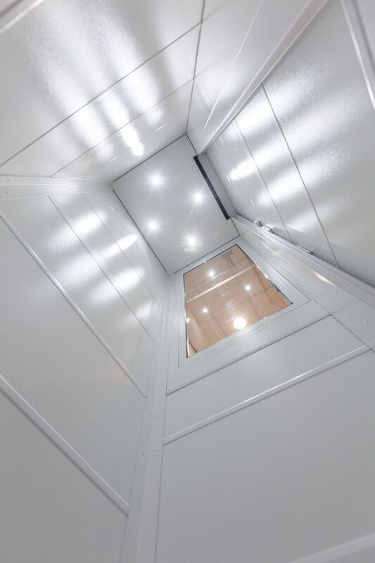 Stannah vertical platform lift for Wicstun Veterinary Group