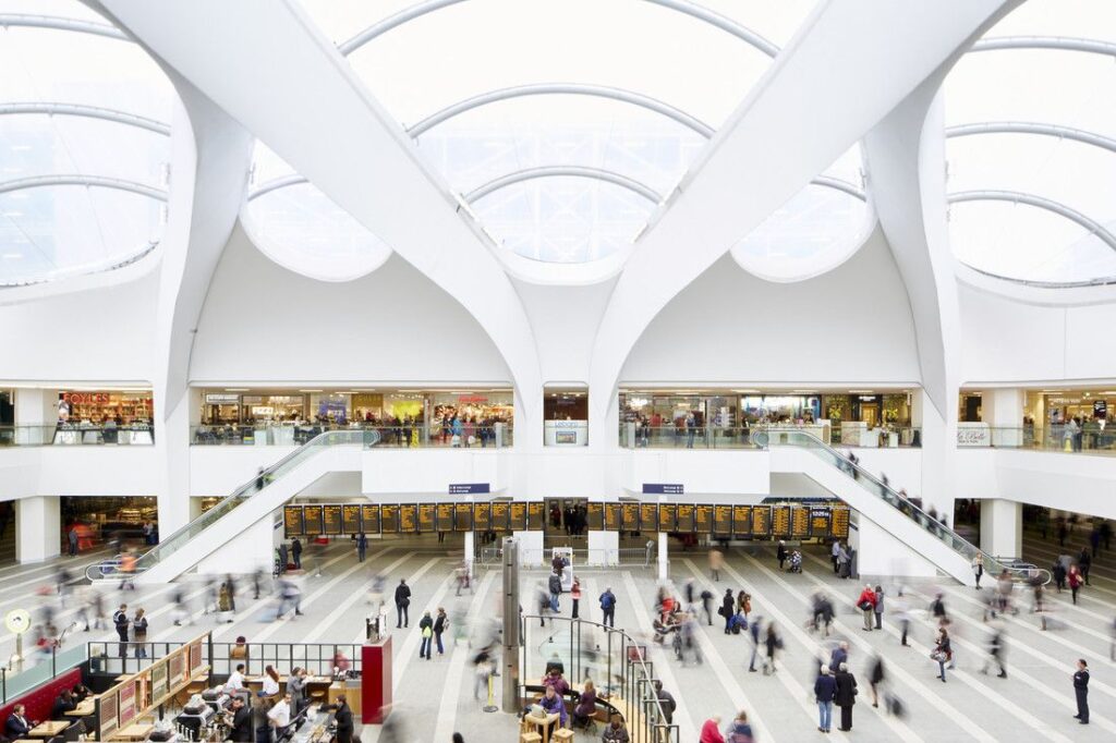 Stannah lifts and escalators service the busy, new Concourse.