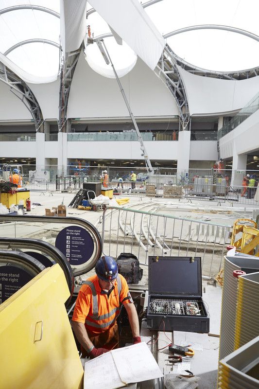 Escalator installation: Stannah delivers to a demanding schedule.