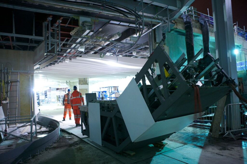 Stannah escalator installation: behind the scenes.