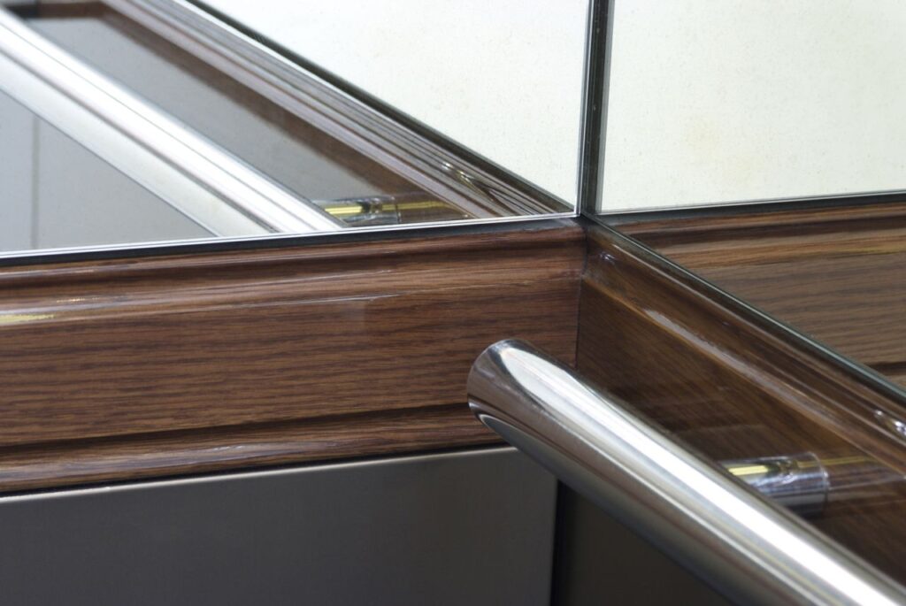 Attention to detail - hallmark of a Stannah lift installation.