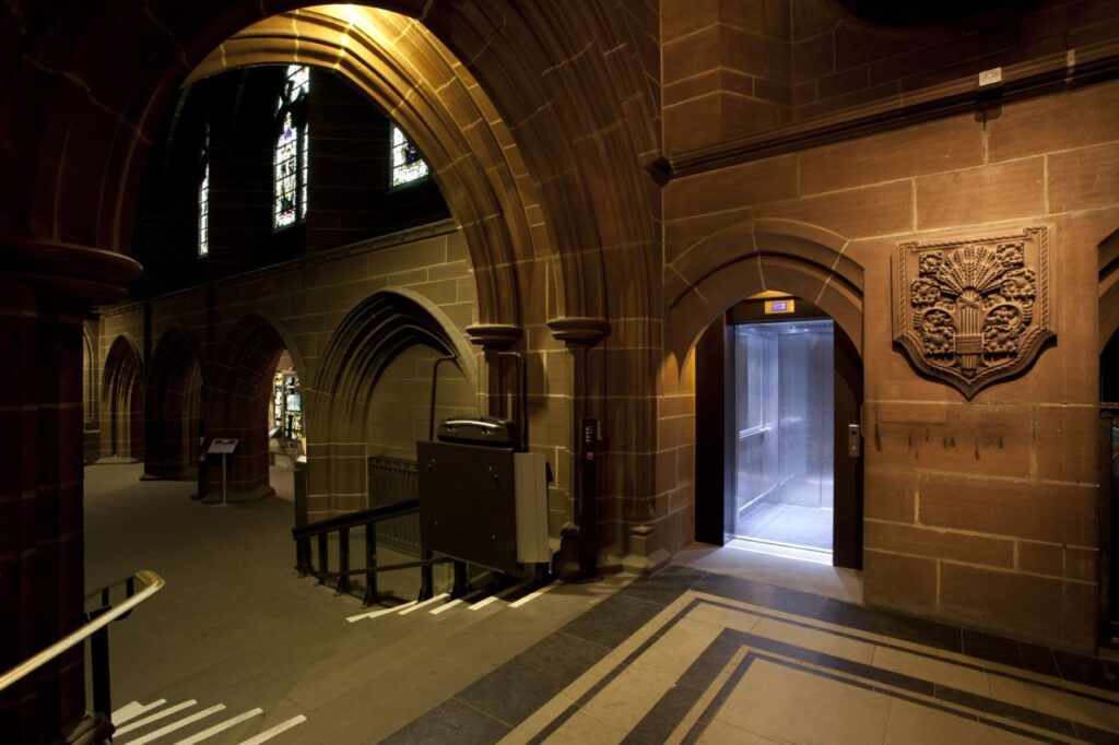 Blending effortlessly within its Grade 1 listed surroundings.