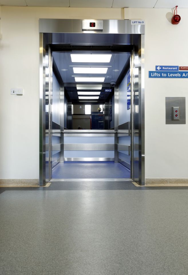 A welcoming view: for everyone that uses the passenger lifts.