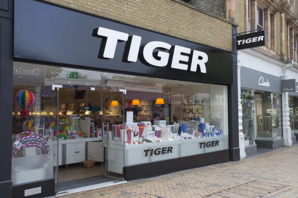 Tiger store exterior