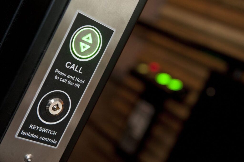 Stannah Lowriser vertical platform lift improves access in Bournemouth restaurant