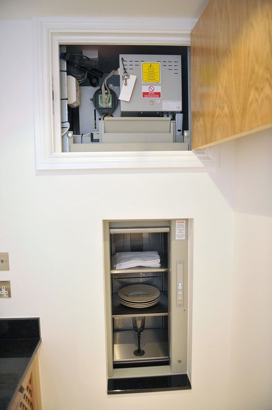 Stannah Microlift 'Butler' lifts installed at Millward Designer Homes in Liskeard Villas