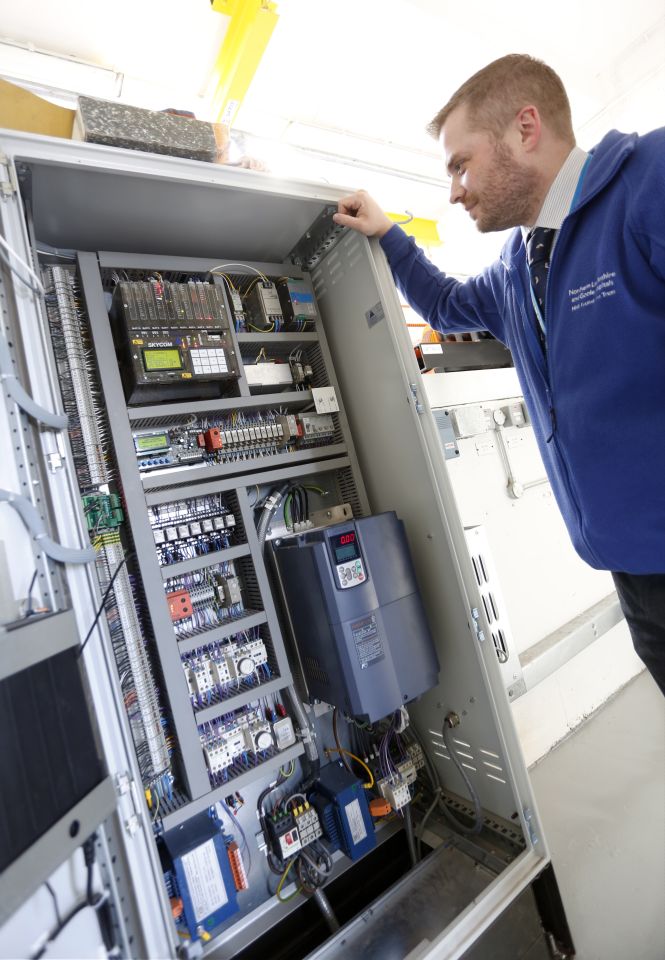 Serviced at every level by East Midlands branch of Stannah Lift Services.