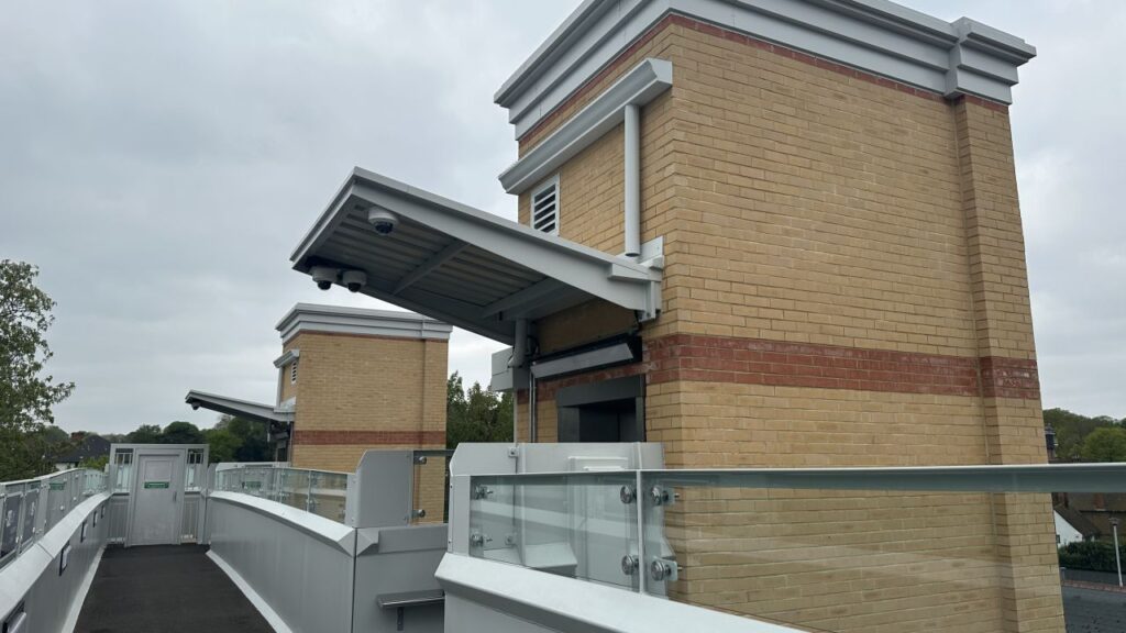 The three lifts each have a 16-person capacity. Image Credit: Network Rail