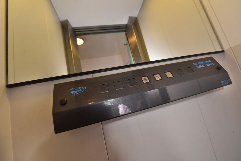 Control panel at Tiger Lily day nursery