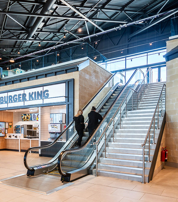 Escalators & moving walkways