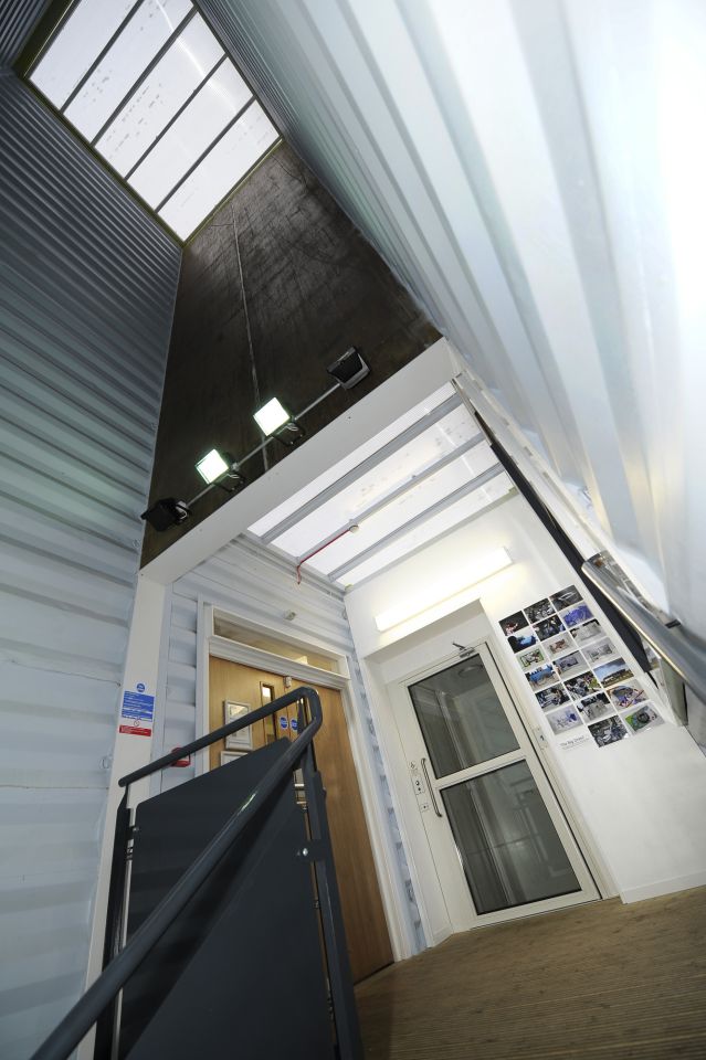 Supplied in its own enclosure: no purpose-built lift shaft or lifting beam required - a 5-day installation!